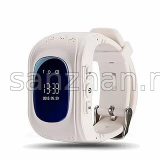 Детские часы с GPS трекером и SIM картой Smart Baby Watch Q50 (Белые)