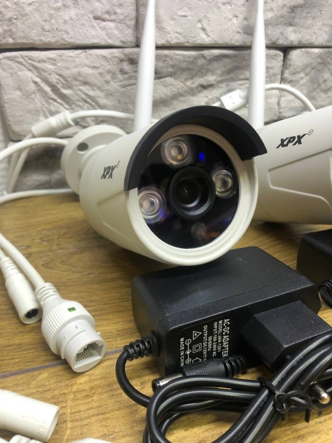 Комплект IP-камер WiFi  XPX K3704, 2Mp, 4 камеры